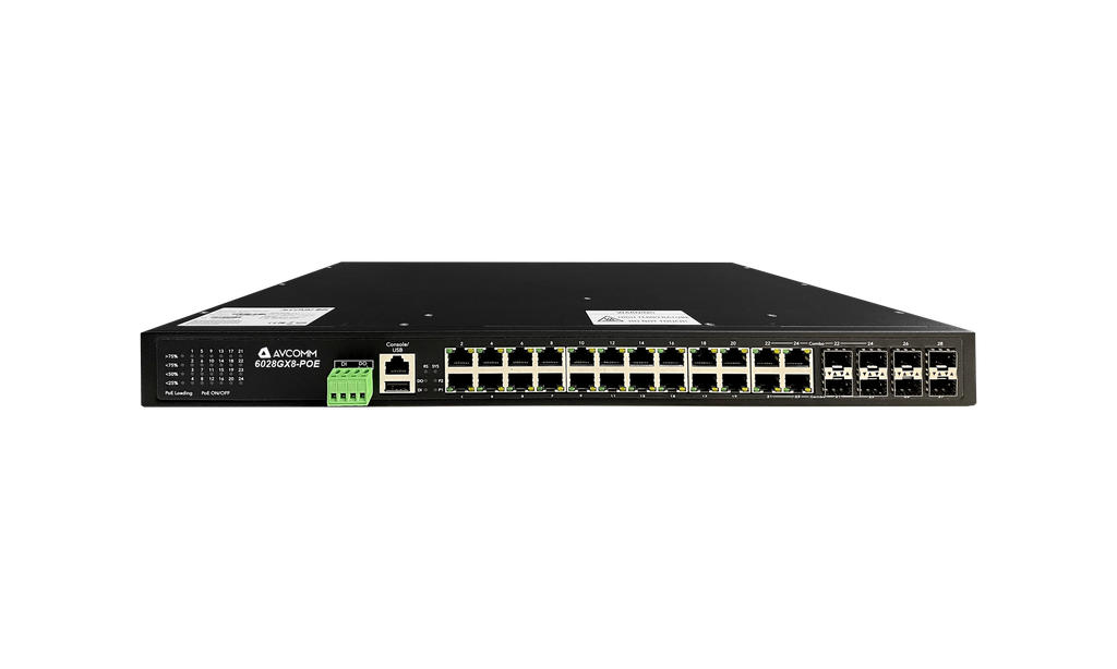 6028GX8-POE-AC-DC2-8LX-40 | AVCOMM Technologies Inc--Industrial IT Expert